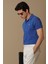 Laon Spor Polo Yaka Erkek Tişört Saks 3