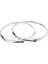 2x Demir 13 Inç Döküm Tom Davul Hoops Hamur Yan Snare Yan 6 Delik 13 Inç 6 Delikler (Yurt Dışından) 2