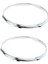 2x Demir 13 Inç Döküm Tom Davul Hoops Hamur Yan Snare Yan 6 Delik 13 Inç 6 Delikler (Yurt Dışından) 5