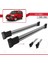 Fiat Doblo 2000-2009 Arası Fly Model Ara Atkı Tavan Barı Gri 3