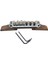 Köprü Rulo Eyer W / Archtop Caz Elektrik Gitar Aksesuar Gümüş Yerine (Yurt Dışından) 3
