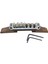 Köprü Rulo Eyer W / Archtop Caz Elektrik Gitar Aksesuar Gümüş Yerine (Yurt Dışından) 5