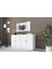 Dolapli Konsol Beyaz 130 cm KNS-1030-Ç 1
