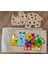 Gergedan Modelli 2 Parça Ip Geçirmeli ve Renkli Sayıları Öğreniyorum Puzzle 1