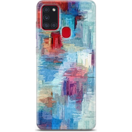 Lopard Samsung Galaxy A21S Uyumlu Kılıf Mavi Delisi 20 Fiyatı