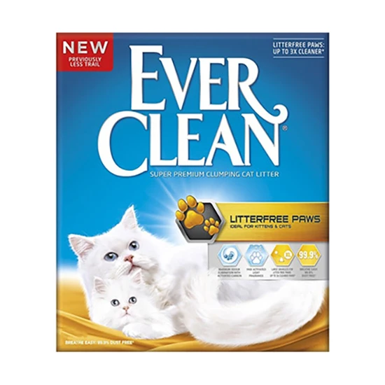 Ever Clean Litter Free Paws Patilere Yapışmayan Kedi Kumu 2X10 Lt