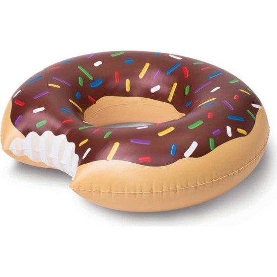Lisinya Donut Simit Çocuk Yüzme Simidi 55 cm - 1809022 - Kahverengi