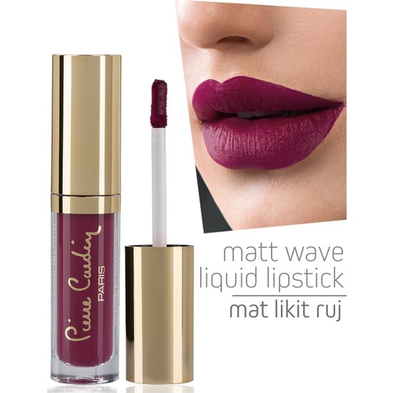 Pierre Cardin Matt Wave Liquid Lipstick Mat Likit Ruj - R.pink 135 11123
