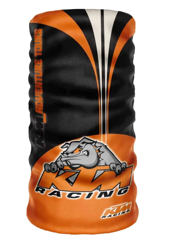 E-Taktik ® DeCollar Ktm Faster Stronger Harder Boyunluk Bandana Balaklava