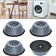 ZeytStore Beyaz Eşya Altlığı Ayağı Çamaşır Bulaşık Makinası Buzdolabı Yükseltici Titreşim Önleyici 8 Adet