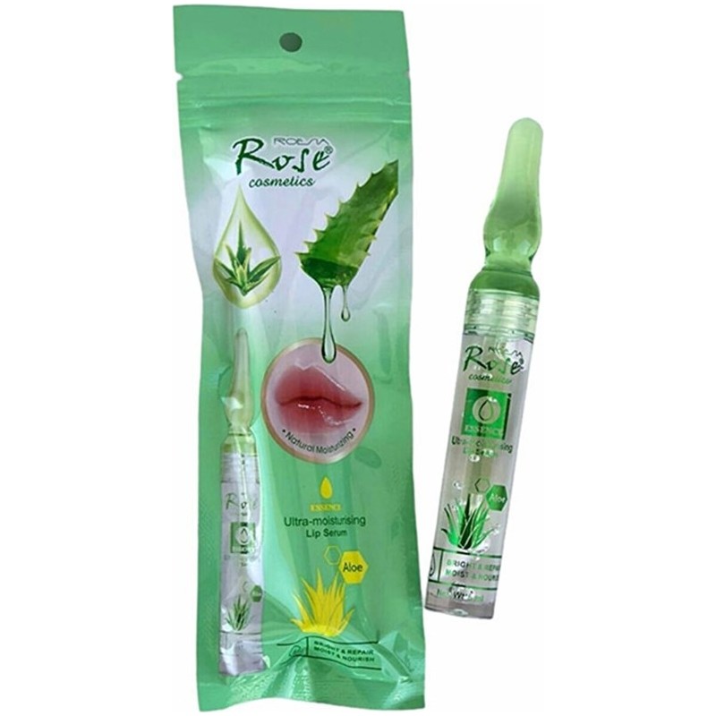 Rowenarose Roena Rose Aloe Vera Özlü Ultra Nemlendirici Etkili Dudak Parlatıcı & Ultra Moisturising Lip Serum 5 ml