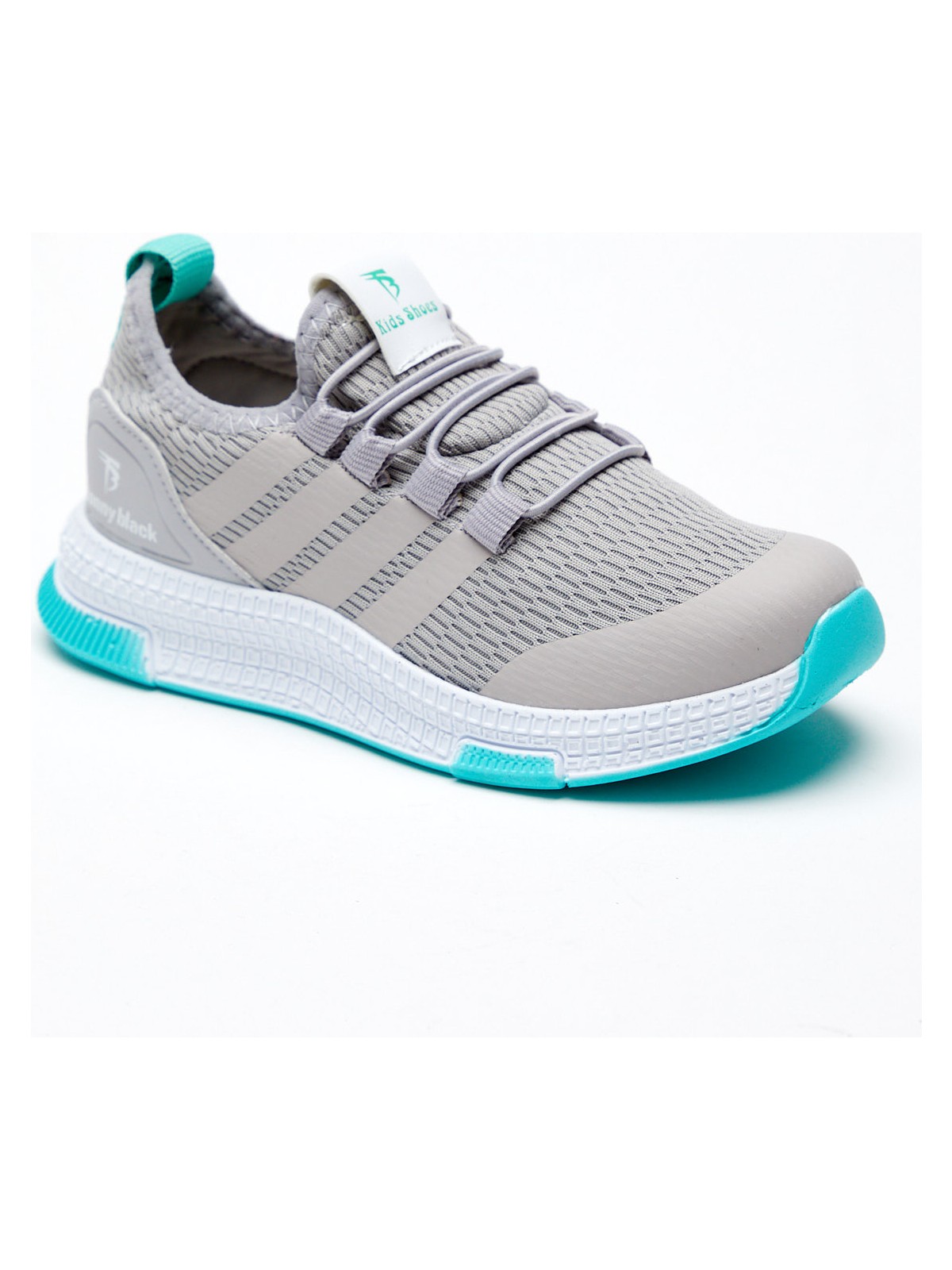 Tonny Black Çocuk Spor Ayakkabı Beyaz - Turuncu Renk Düz Taban Ortopedik Malzeme - Görsel 5