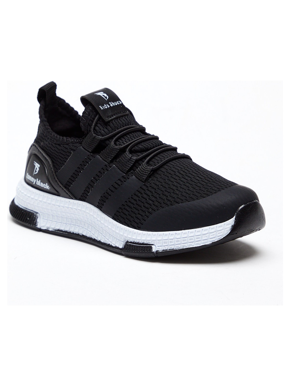 Tonny Black Çocuk Spor Ayakkabı Beyaz - Turuncu Renk Düz Taban Ortopedik Malzeme - Görsel 8