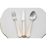 Mikasa Moor Bella Gold 90 Parça Çatal Kaşık Bıçak Takımı