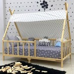 MiniWood Montessori Yatak Bebek Karyolası Sümeyye