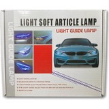 Eroğlu Kayar LED 45 cm Far Üstü Altı Beyaz ve Sarı Sinyal Far Aydınlatma