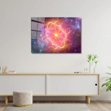 Art of Wall Artofwalldesign ''patlayan Süpernova'' Cam Tablo Uv