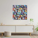 Art of Wall Artofwalldesign ''dikişsiz Desen'' Cam Tablo Uv