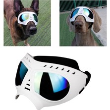 Cadia Köpek Güneş Gözlüğü Pet Goggles Sis Koruma Gözlük Göz Beyaz Giyim (Yurt Dışından)