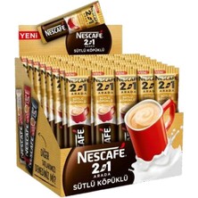Nescafe 2si1 Arada Sütlü Köpüklü 10 gr 48 Li Paket