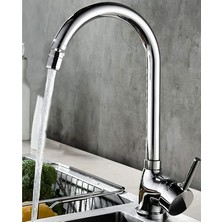 Arvenis Pirinç 360° Oynar Başlıklı Mutfak Eviye Bataryası