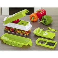 Loggia Nicer Dicer Plus Doğrayıcı Rende Mutfak Robotu Çok Fonksiyonlu Soğan Sebze Dilimleyici Doğrama
