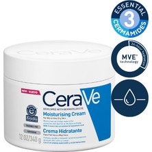 CeraVe Nemlendici Krem Kuru Ciltler Seramid ve Hyalüronik Asit Içerikli 340 gr