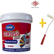 Gemsasil Silikonlu Plastik Su Bazlı Iç Cephe Boyası 1 kg Vanilya