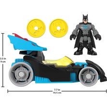 Mattel Imaginext Dc Super Friends Özel Araçlar Bat-Tech Batmobile ile Ya