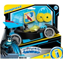 Mattel Imaginext Dc Super Friends Özel Araçlar Bat-Tech Batmobile ile Ya