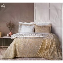 Özdilek Etnik Çeyiz Seti Bej 10 Parça