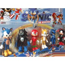 Sonic Oyuncak Süper Sonic Figür ve Süper Sonic Arkadaşları 6'lı Supersonic Metalsonic Figürleri