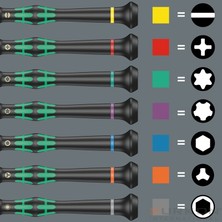 Wera 2054 Hexplus Mikro Tornavida 7/64"X60MM (05118082001)