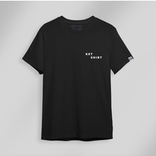 Ket-Shirt Logo Baskılı Unisex T-Shirt