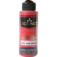 Cadence Akrilik Boya 120MLCC 0011 Kan Kırmızı