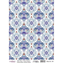 Cadence Pirinç Dekopaj Model 700 Renkli Desenli Sanatsal Malzeme Uygulama İçin