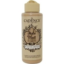 Cadence Style Matt Akrilik Boya Barok Bej Renk 120 Ml Mat Doku İle Şık Görünüm