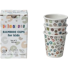 One Little Foodie Bambu Bardak  3'lü Set (120 Ml)