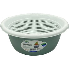 Hobby Life Yuvarlak Süzgeçli Badya 2,5 Lt Yeşil