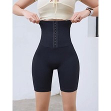Avennies Agraflı Sıkılaştırıcı Vücut Şekillendirici Anında Inceltici Kopçalı Şort Korse