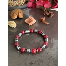 Jackferrero Orijinal Doğaltaş  Bileklik  Renk Atmaz  Hediye Paketli