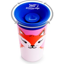 Munchkin Mucize  360° Wildlove Alıştırma Bardağı, 12AY+, 266ML, Tilki, 1 Paket