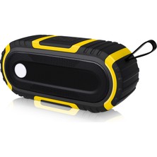 New Rixing NR-5016 Açık Sıçrayan Su Bluetooth Hoparlör Sarı (Yurt Dışından)