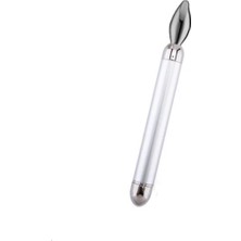 Megaw Titreşimli Yüz Masaj Güzellik Bakımı Kalemi 3D Drop Bar Gümüş