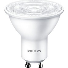 Philips Essential LED 4.7W-50W Beyaz Işık 6500K GU10 220V LED Spot Ampul 10 Adet