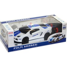 Toysan  Dzc Kuzenler Avm Toysan Uzaktan Kumandalı Polis Arabası Full Fonksiyon Şarjlı 25 cm 1:16 Ölçek Lamborghini Büyük Oyuncak