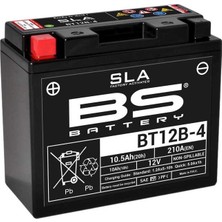 BS Battery Yamaha Fzs 600 BT12B-4 Sla Akü 1998-2003