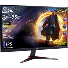 Acer Nitro VG240YS 23,8" 165 Hz (Hdmı+Display) Amd Radeon Freesync FHD ( 1920X1080 ) HDR 10 IPS Oyuncu Monitör UM.QV0EE.S01