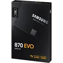 Samsung 870 Evo 1tb SSD Disk MZ-77E1T0BW