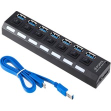 Streak 7 Port Very Speed Hızlı USB 3.0 Çoğaltıcı Çoklayıcı Hub Switch